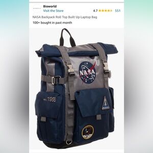 High quality Backpack NASA NWT